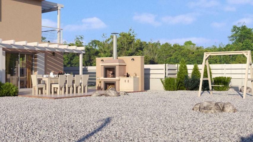 Villa Bella - Beautiful And Modern House With Pool, Souna, Jacuzzi & Playground, Liznjan - Istra Exterior photo